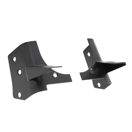 Rampage WINDSHIELD LIGHT BRACKETS, 97-06 JEEP WRANGLER, BL 7608